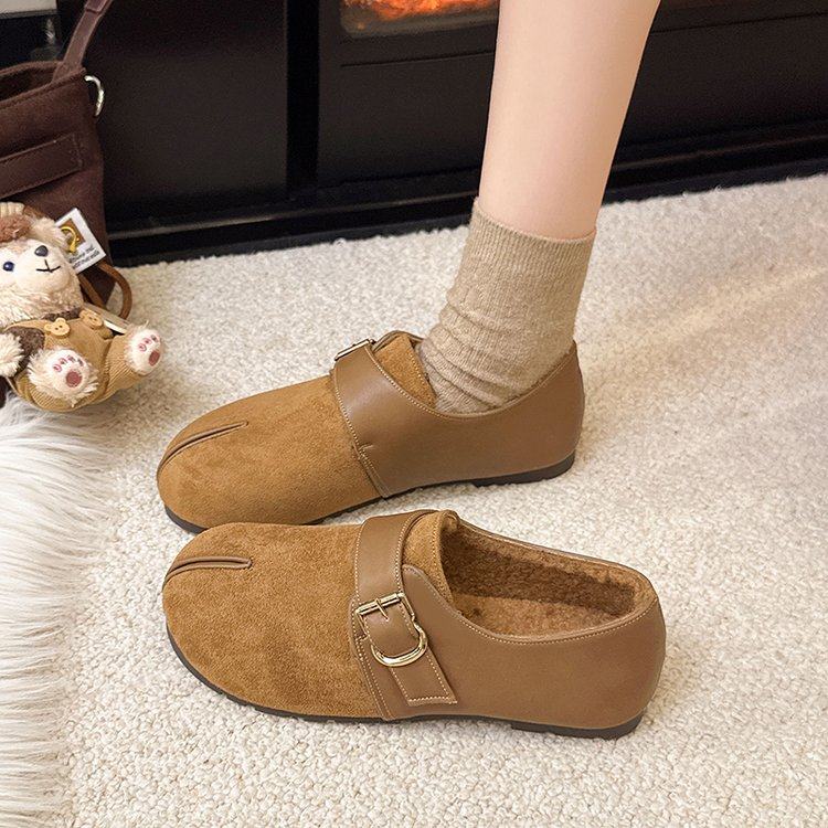复古绒面勃肯鞋女2025年新款平底圆头单鞋百搭软底一字扣玛丽珍鞋,女鞋,勃肯鞋/软木鞋,淘宝优惠券,粉丝福利购,淘宝优惠卷