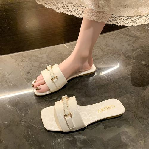 凉拖女夏外穿2025年新款露趾