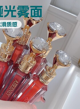 仅出口 现货单头唇釉6色可选 流行彩妆平价学生口红哑光