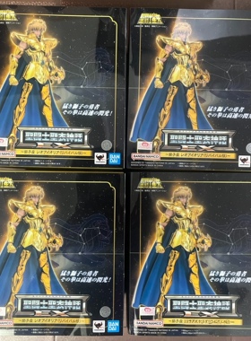 万代万代圣衣神话EX黄金圣斗士狮子座艾欧里亚重生版TNT再版