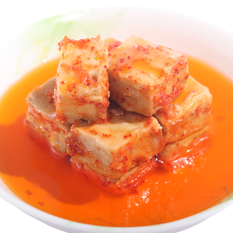 八公山豆腐乳玛瑙泉红油茶油霉豆腐乳酱下饭菜安徽特产260g*2瓶