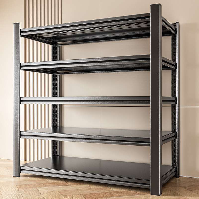 置物架货架多层落地家用书架收纳架阳台快递地下室杂物整理展示架