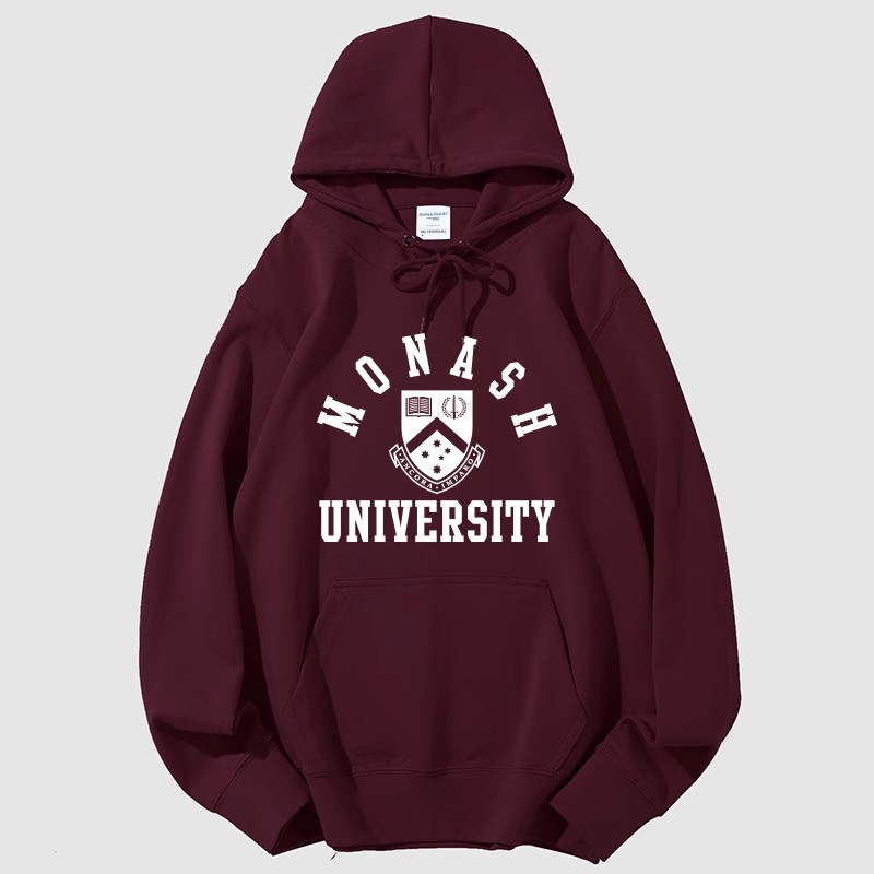 莫纳什大学连帽卫衣加厚