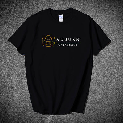 美国奥本大学 Auburn University T恤 短袖Auburn 纪念品留学校服