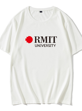 皇家墨尔本理工大学T恤短袖RMIT University纪念品阿娇 吴尊母校