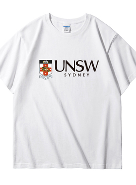 Z-YS定制新南威尔士大学T恤短袖UNSW Sydney纪念品纯棉班服聚会