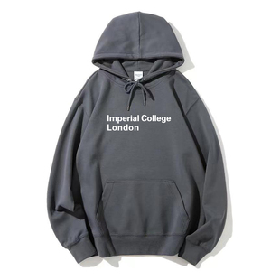 伦敦帝国理工学院大学IMPERIAL COLLEGE LONDON连帽卫衣加绒保暖
