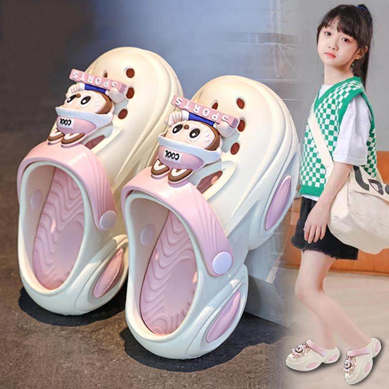 拉布布女童拖鞋儿童洞洞鞋2025新款夏季时尚防滑涉水女孩沙滩凉鞋,童鞋/婴儿鞋/亲子鞋,儿童凉拖鞋,淘宝优惠券,粉丝福利购,淘宝优惠卷