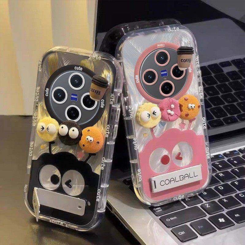 适用于Vivox200Promini手机壳X200Ultra型娃娃X100S新款女模X90高端带支架X80全边X70防摔X60可爱卡通X50套装,3C数码配件,手机保护套/壳,淘宝优惠券,粉丝福利购,淘宝优惠卷