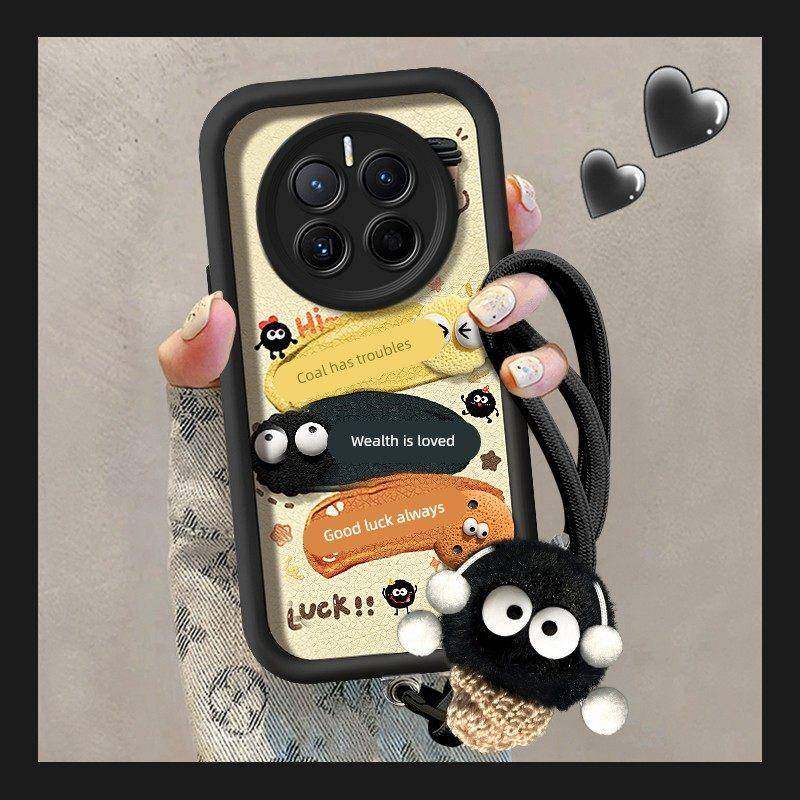 适用华为Mate50手机壳mate60莓有烦恼70Pro+个性创意50e支架挂绳40全包防摔30硅胶保护套20女款可爱卡通外壳,3C数码配件,手机保护套/壳,淘宝优惠券,粉丝福利购,淘宝优惠卷