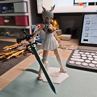 英雄联盟 破财剑 破败王者之刃1/12机娘武器改件万代配件shf适配