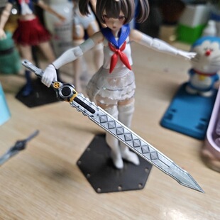 绝区零叶瞬光青冥剑三形态 模型改件 适配寿屋机娘万代假面骑士
