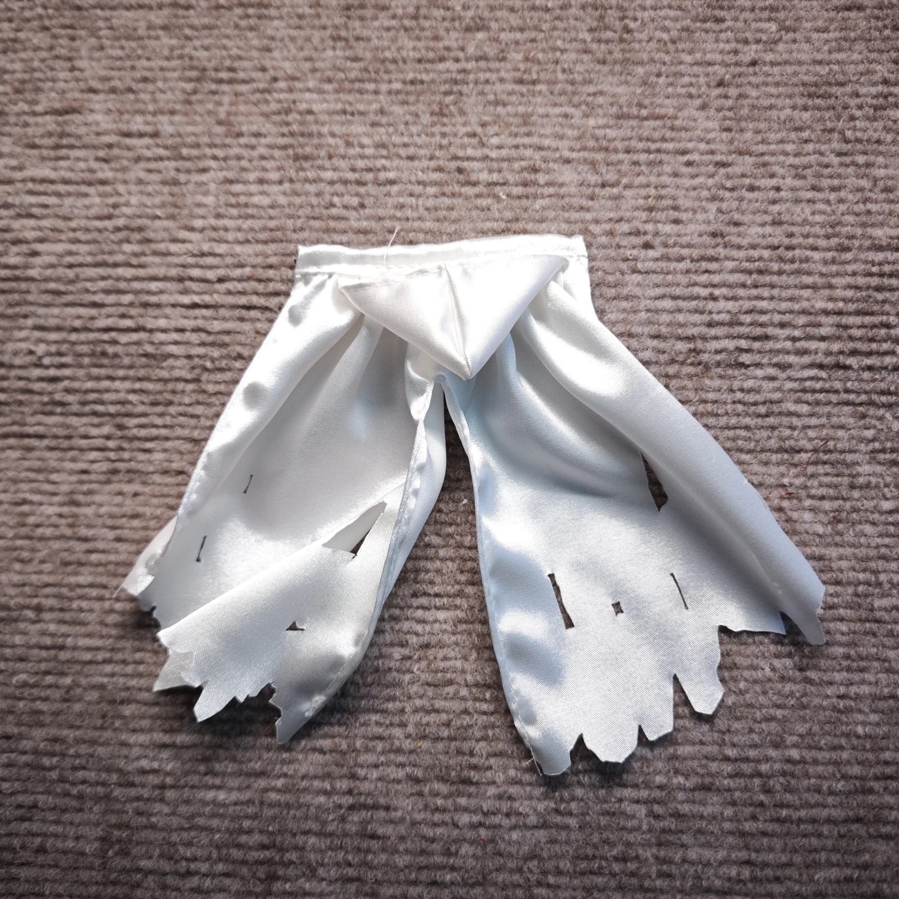 机娘通用服饰配件 SHF战术披风 人偶衣娃衣 布制带铁丝1/12 1/144