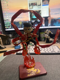 哪吒混天绫模型配件乾坤圈烫金印花适配摩动核万代SHF机娘DIY改件