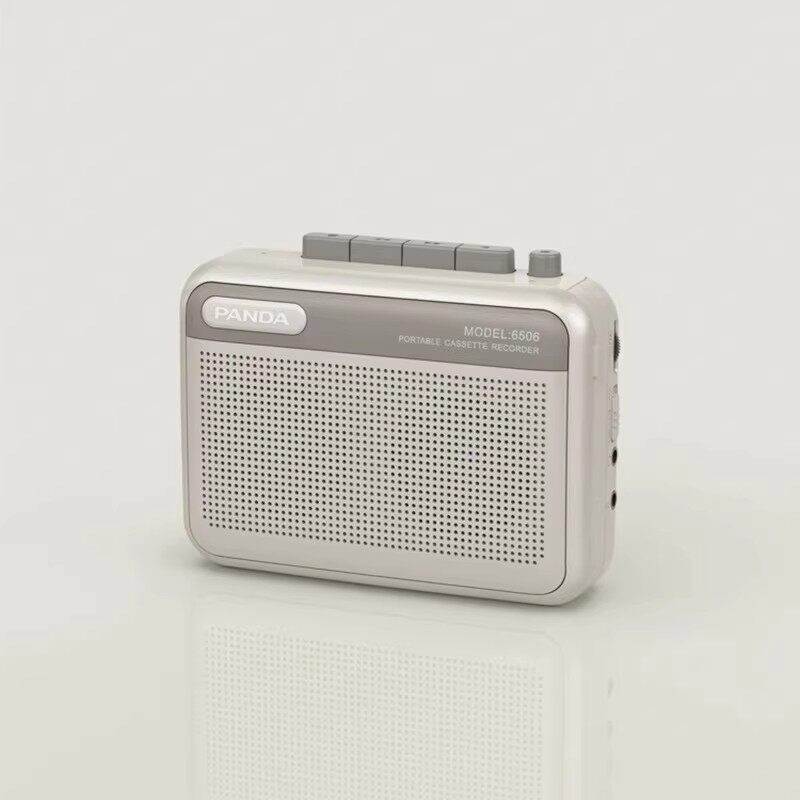 熊猫6506新款立体声磁带机随身听播放器录音卡带老式卡式单放机