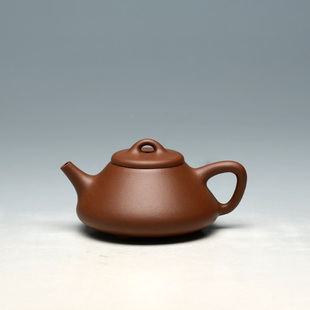 茶壶 宜兴紫砂壶 子冶石瓢190CC 张士美 明理茶艺 全手工