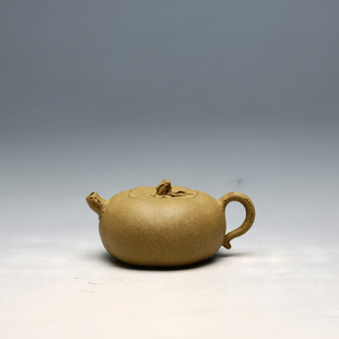 小品花器茶壶明理茶艺 宜兴紫砂壶 宜兴 薛峰 全手工110CC小橘子
