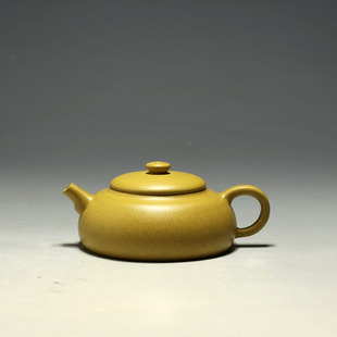 紫砂壶宜兴茶壶华健弟子周琦纯全手工120CC本山绿随形 明理茶艺