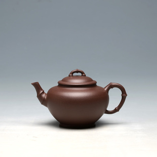 竹报春160CC 宜兴紫砂壶 殷祥全手工花器 五堂 明理茶艺 王强弟子