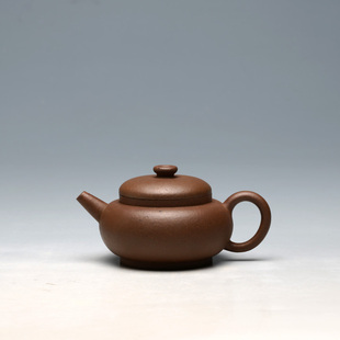 叶鸿钧弟子董维刚全手工圆樽140CC茶壶 宜兴紫砂壶 见山草堂