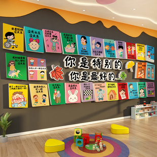 高端幼儿园环创主题成品托管班形象机构文化墙面装饰走廊大厅楼梯