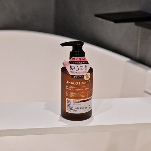 日本ahalo honey天使艳轮温和修护水润蜂蜜精华滋养氨基酸洗发水
