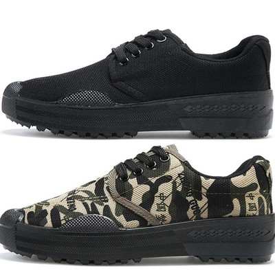 正品农田低帮防滑耐磨解放鞋训练