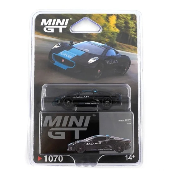 MINIGT 1:64 捷豹 Jaguar C-X75 黑色 #1070