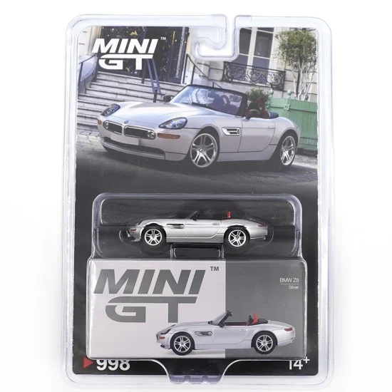 MINIGT 1:64 宝马 BMW Z8 LHD Blister Packaging 银色