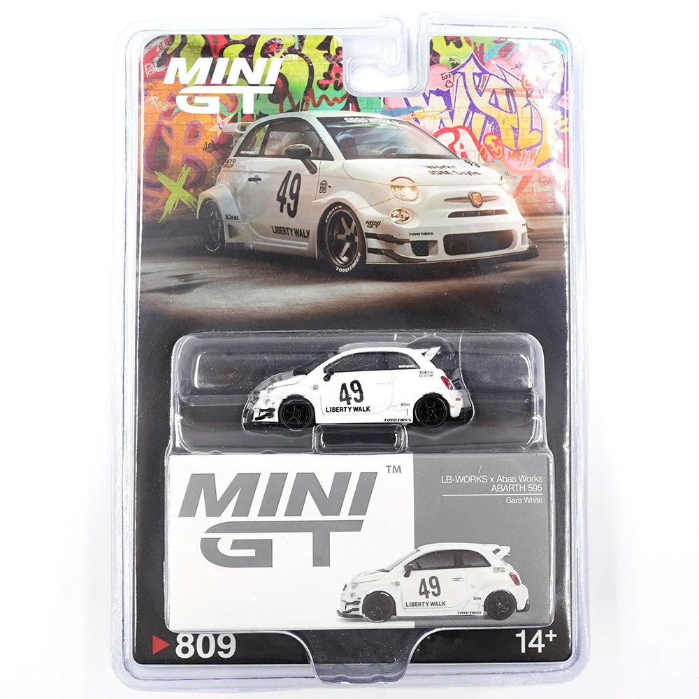 MINIGT 1:64 Abas Works ABARTH 白