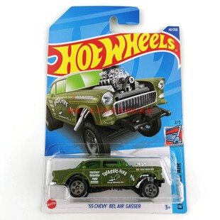 风火轮HotWheels 55 CHEVY BEL AIR GASSER绿 2022-43