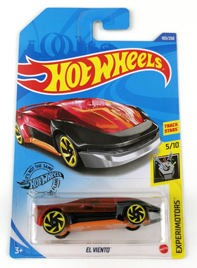 风火轮HotWheels EL VIENTO 红黑 2020-103