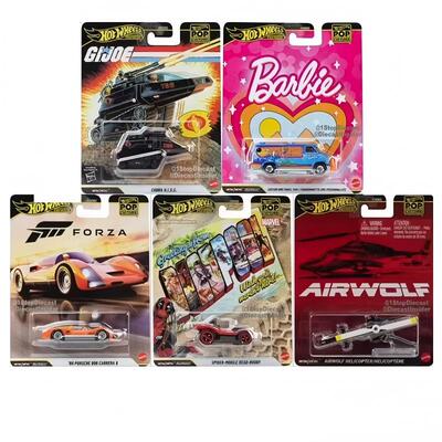 风火轮HotWheels流行文化芭比漫威蜘蛛侠特种部队极限竞速HXD63-Q