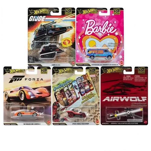 风火轮HotWheels流行文化芭比漫威蜘蛛侠特种部队极限竞速HXD63-Q
