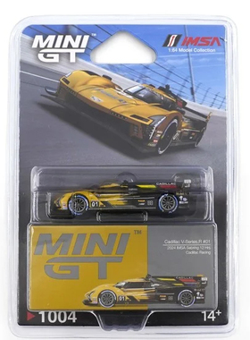 MINIGT 1:64 Cadillac V-Series.R #01 24 IMSA Sebring 12Hrs