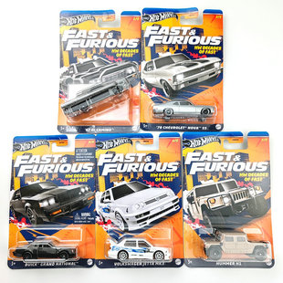 风火轮HotWheels速度与激情银标文化雪佛兰别克捷达悍马HNR88