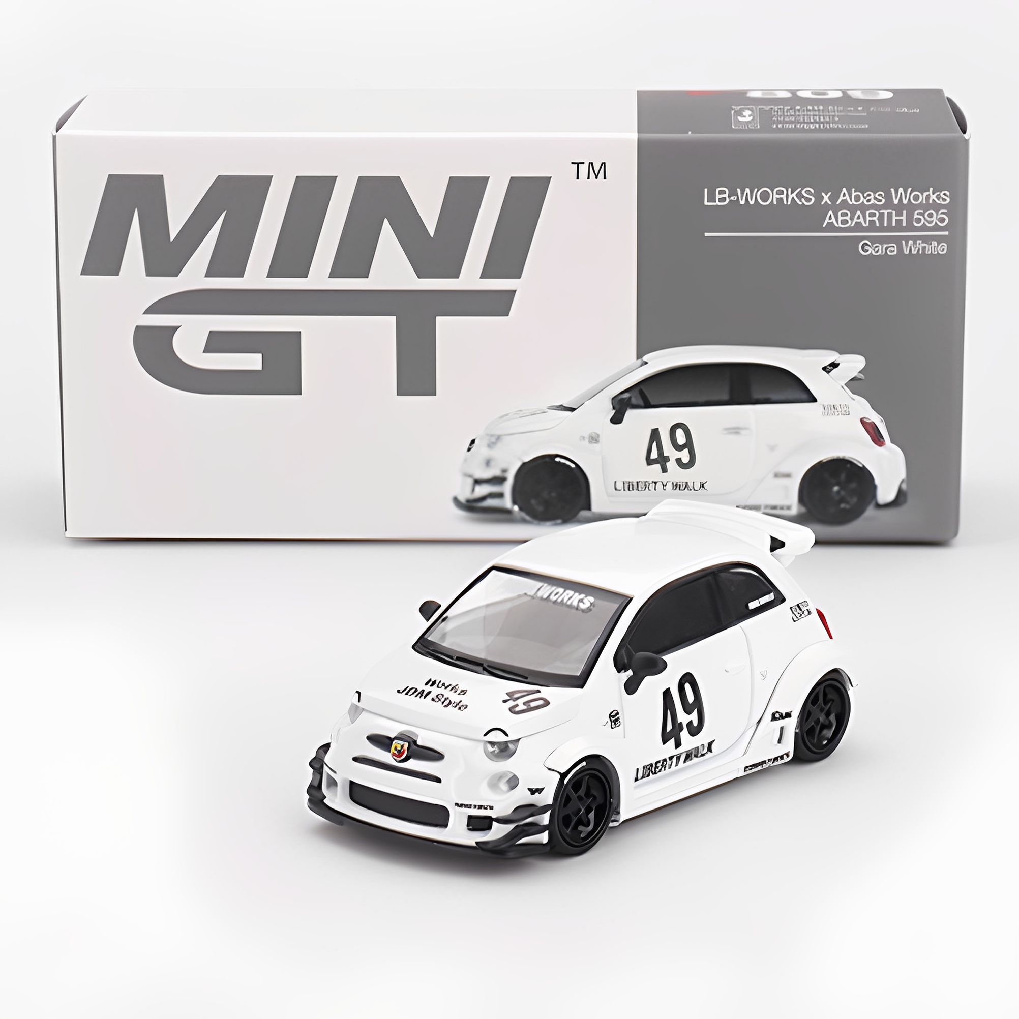 MINIGT 1:64 Abas Works ABARTH 白