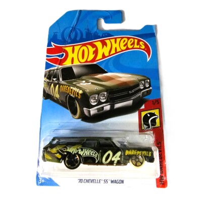 风火轮HotWheels 70 CHEVELLE SS WAGON 雪佛兰 绿色 2018-FRR82