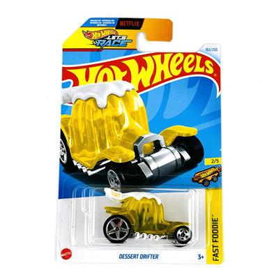 风火轮HotWheels DESSERT DRIFTER 黄 2024-162