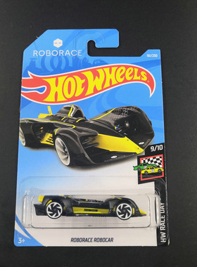 风火轮HotWheels ROBORACE ROBOCAR 无人驾驶方程式 黑 2019-161