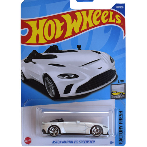 风火轮HotWheels ASTON MARTIN V12 SPEEDSTER 白 2022-183