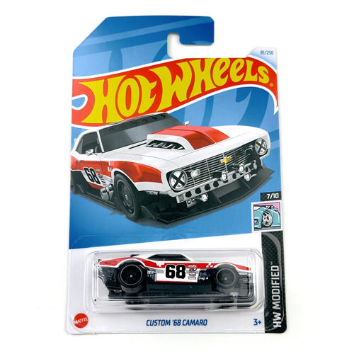 风火轮HotWheels CUSTOM '68 CAMARO 白 2024-81