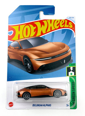 风火轮HotWheels DELOREAN ALPHA5 橙 2024-85