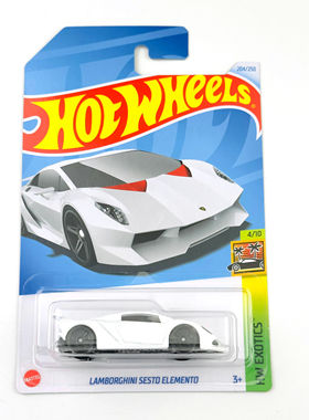 风火轮HotWheels LAMBORGHINI SESTO ELEMENTO 白 2024-204