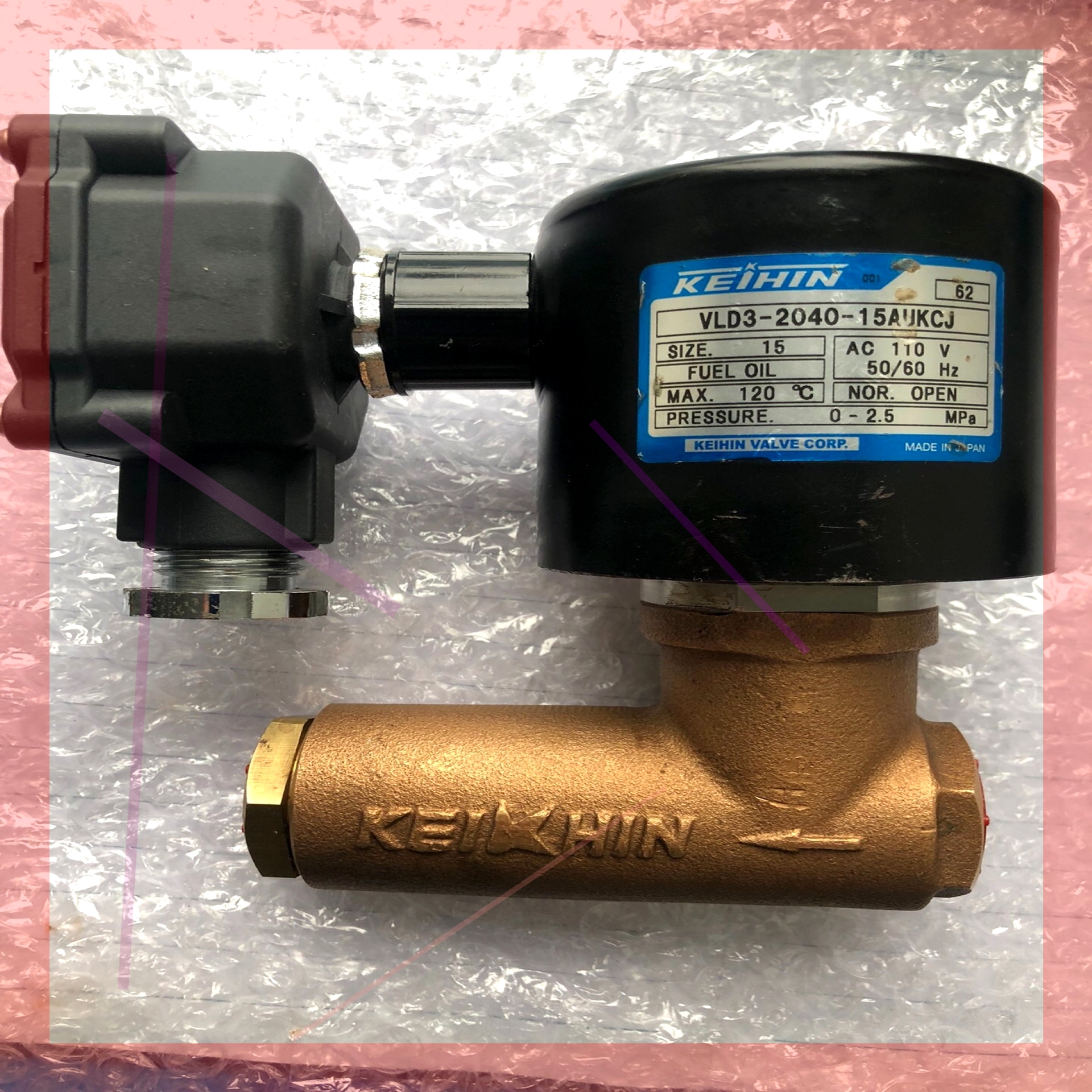 询价!Keihin VLD3-2040-15AUKCJ,电磁阀