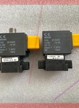 询价!SIRAI电磁阀L323V01G-ZA10AF8