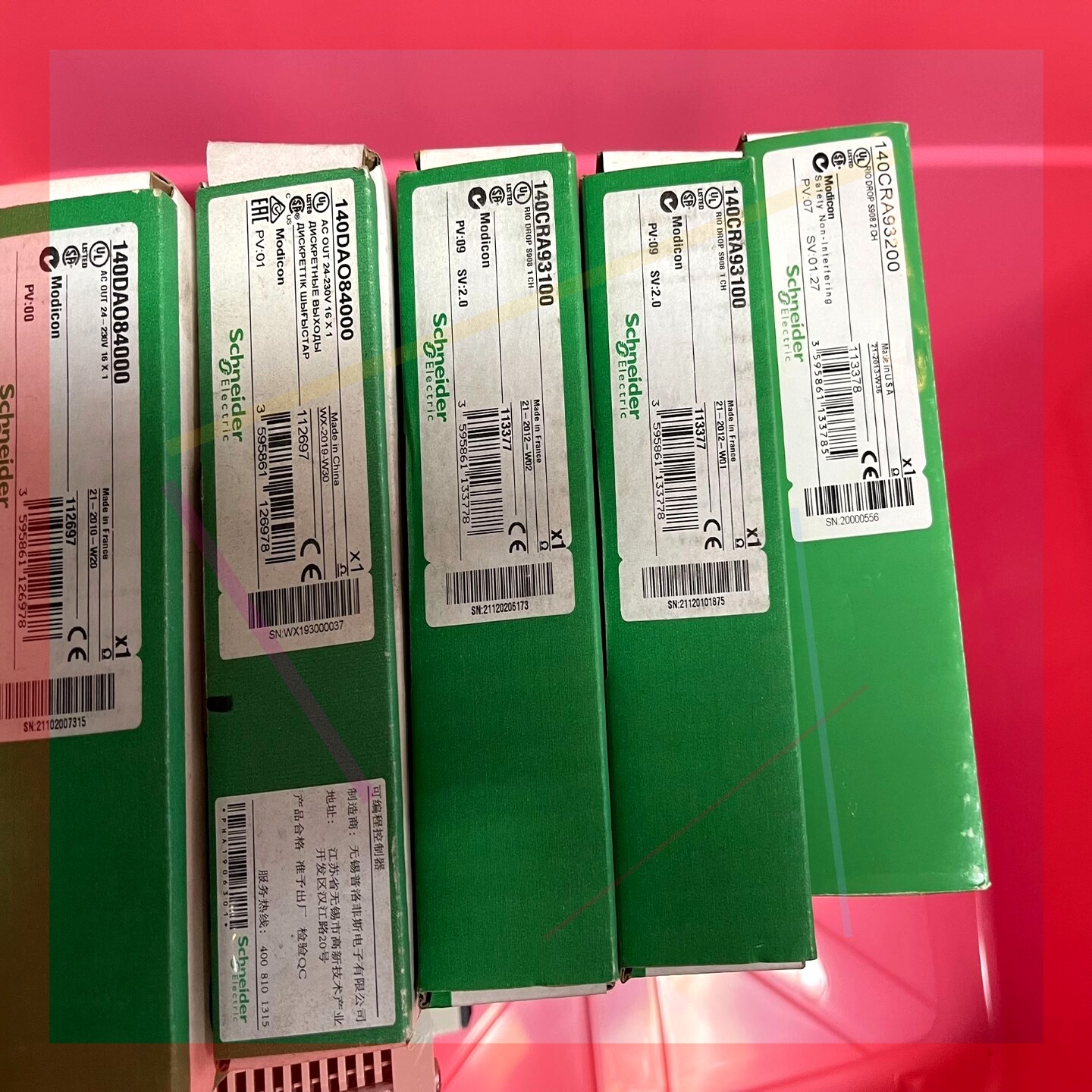 询价!施耐德模块140CRA93200新品原装未开封使用库存