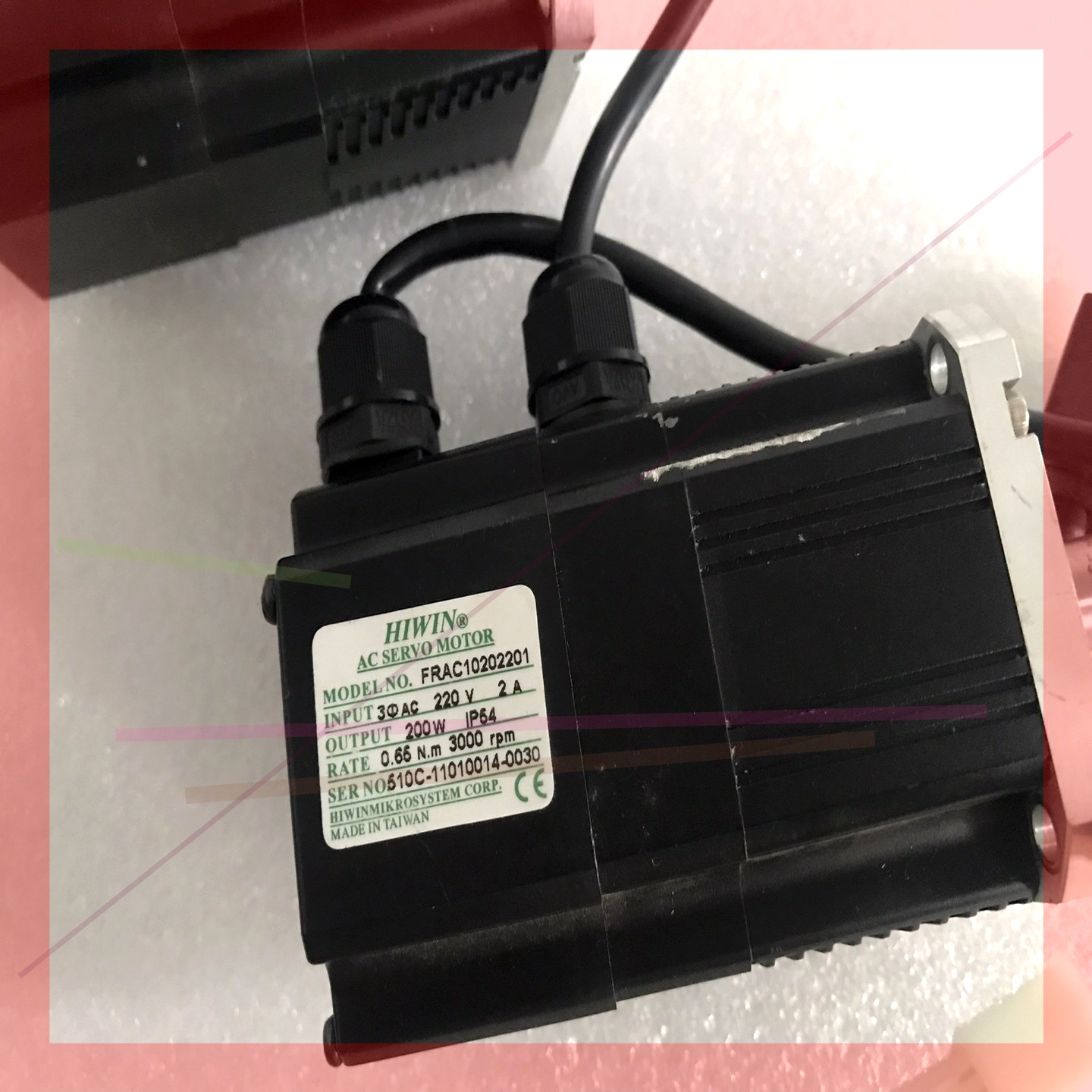 询价!上银200W伺服电机FRAC10202201 3000转 轴