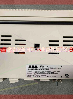 询价!ABB RVG200 无纸图表记录仪,功能正常