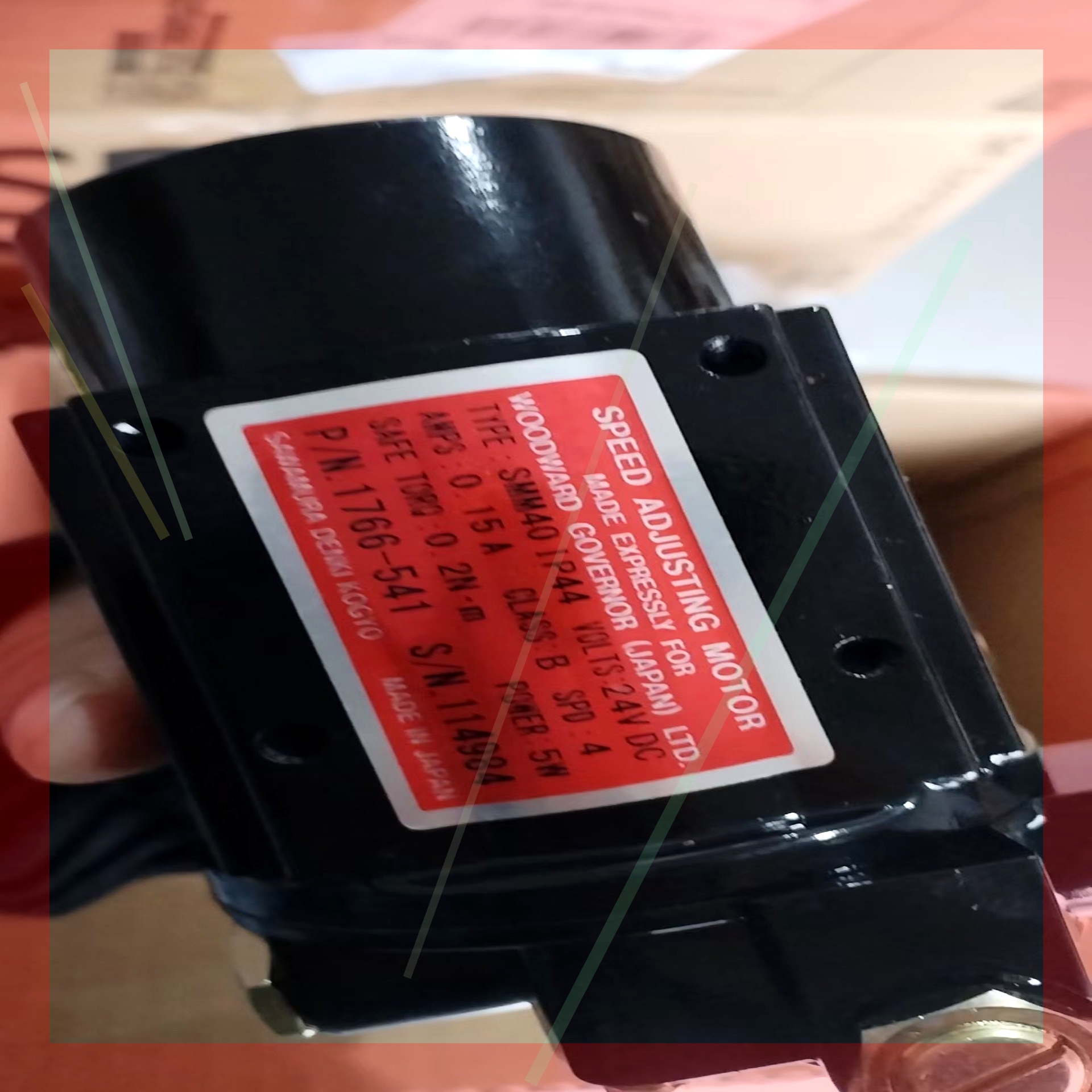 询价! 伍德沃德SMM40IP44船用马达1766-541